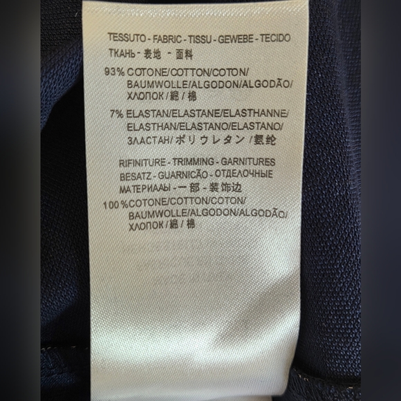 Gucci Navy Blue Patterned Polo Shirt Mens Size XXL ] Fits Like XL - Picture 8 of 9